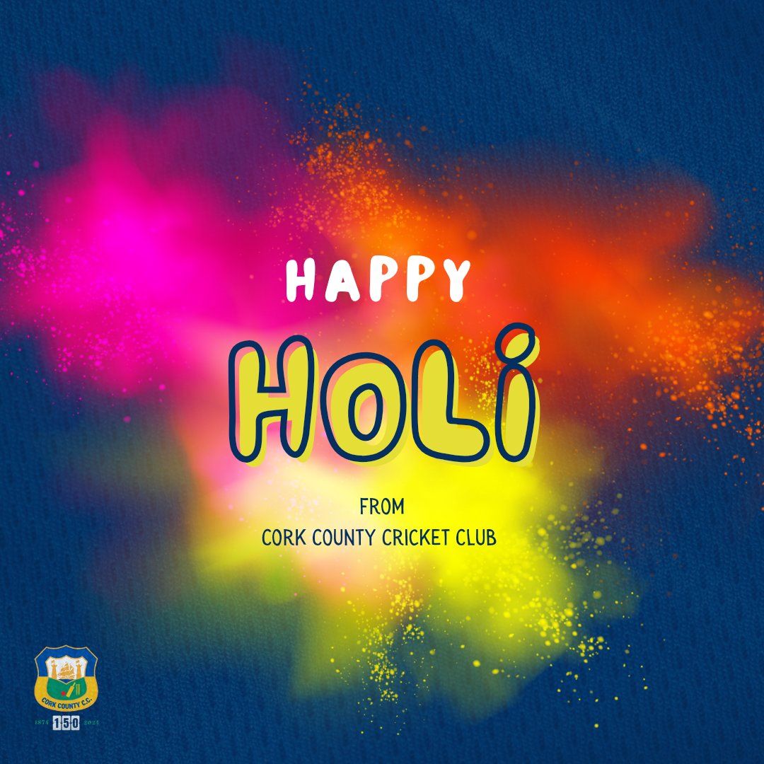 Happy Holi to all those celebrating! 💙💛💚