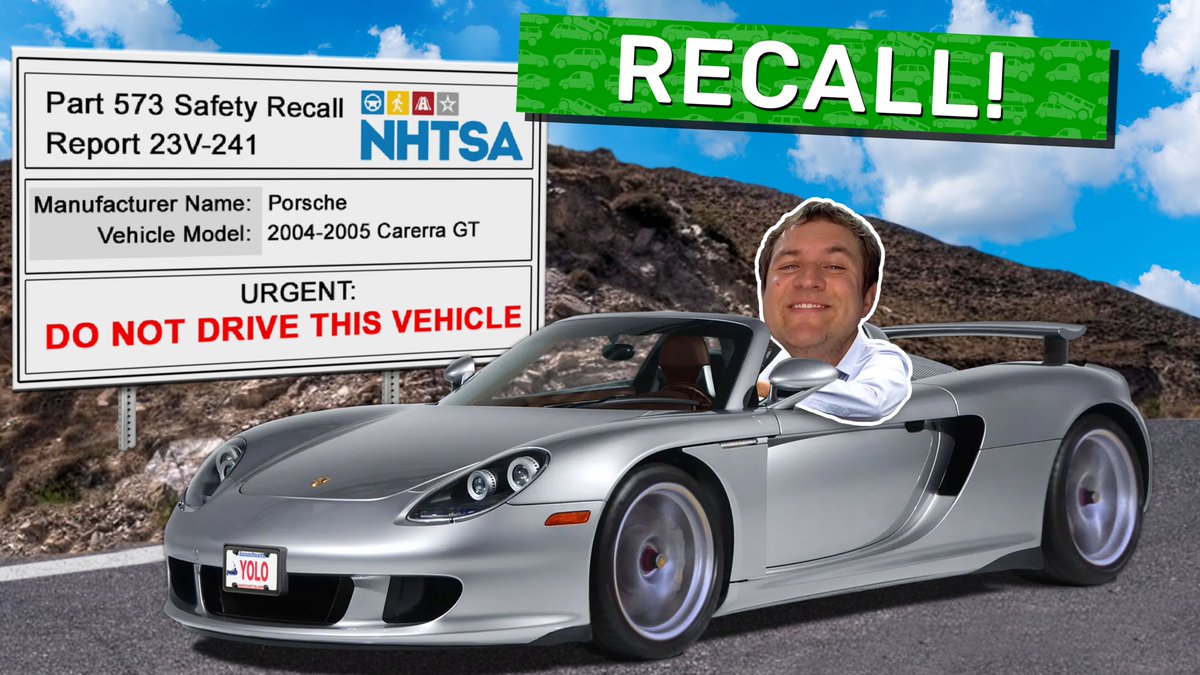 Here's why I'm still driving my recalled Porsche Carrera GT: youtube.com/watch?v=0aK1C1…