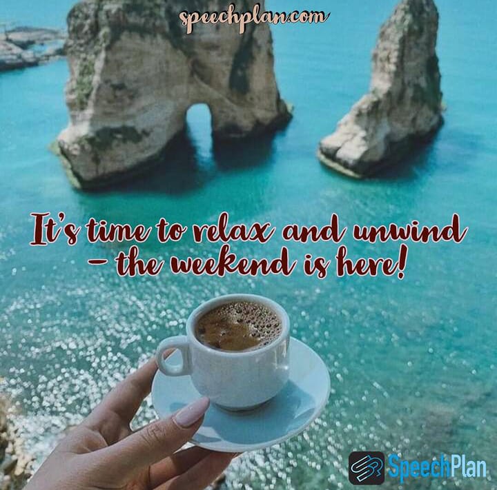 Grab a cup of coffee, catch up with your friends, and enjoy the moments.
We want to hear from you - what are your plans for this weekend?

#fun #speechplaninc #SpeechTherapy #SpeechDisorders  #SpeechAndLanguageTherapy #SpeechTherapist #CommunicationSkills #LanguageDevelopment