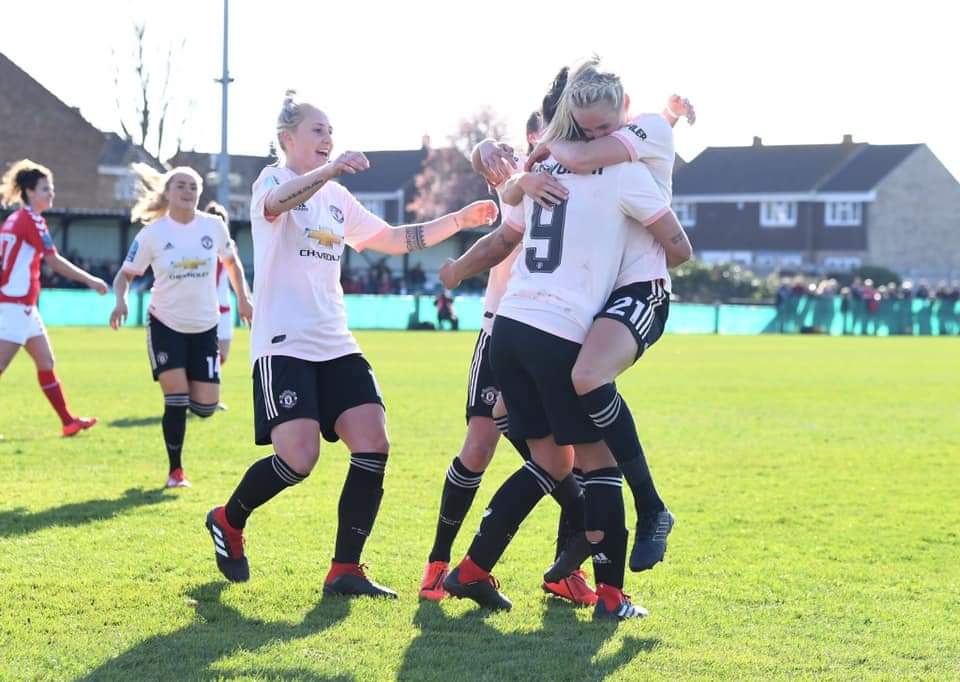 KlareWilliams's tweet photo. #MUWomen @AdamNWilliams3 
5 years ago today: Charlton 1 United 2 our first ever match. Changed our Sundays forever ⚽️🥅 https://t.co/9opaGlHKaf