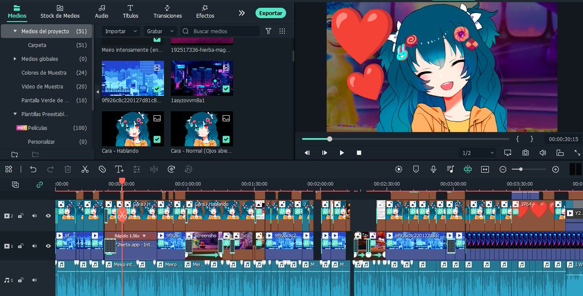 La chamba de un editor de videos 🤟 <a href="/Meiro_VT/">Meiro 👩🏻‍💻 (Comms open!)</a> Edicion completada ✅
