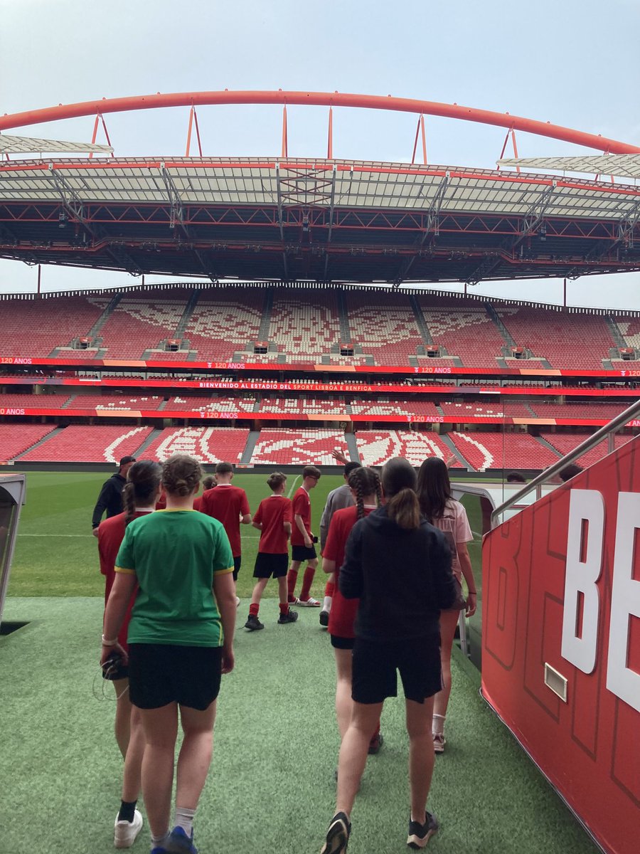 RushcliffePE's tweet image. Benfica stadium tour 🦅