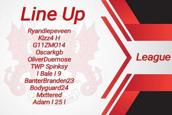 🅅🄵🄻 🄻🄴🄰🄶🅄🄴 🄶🄰🄼🄴🅂

Sunday 24th March

Fixtures 

🏆 League Two
🆚 VFL Fulham
⏰ 20:00

🏆 League Two
🆚 VFL Shrewsbury Town
⏰ 20:45

<a href="/TheVFL_/">VFL</a> 

Teamsheet