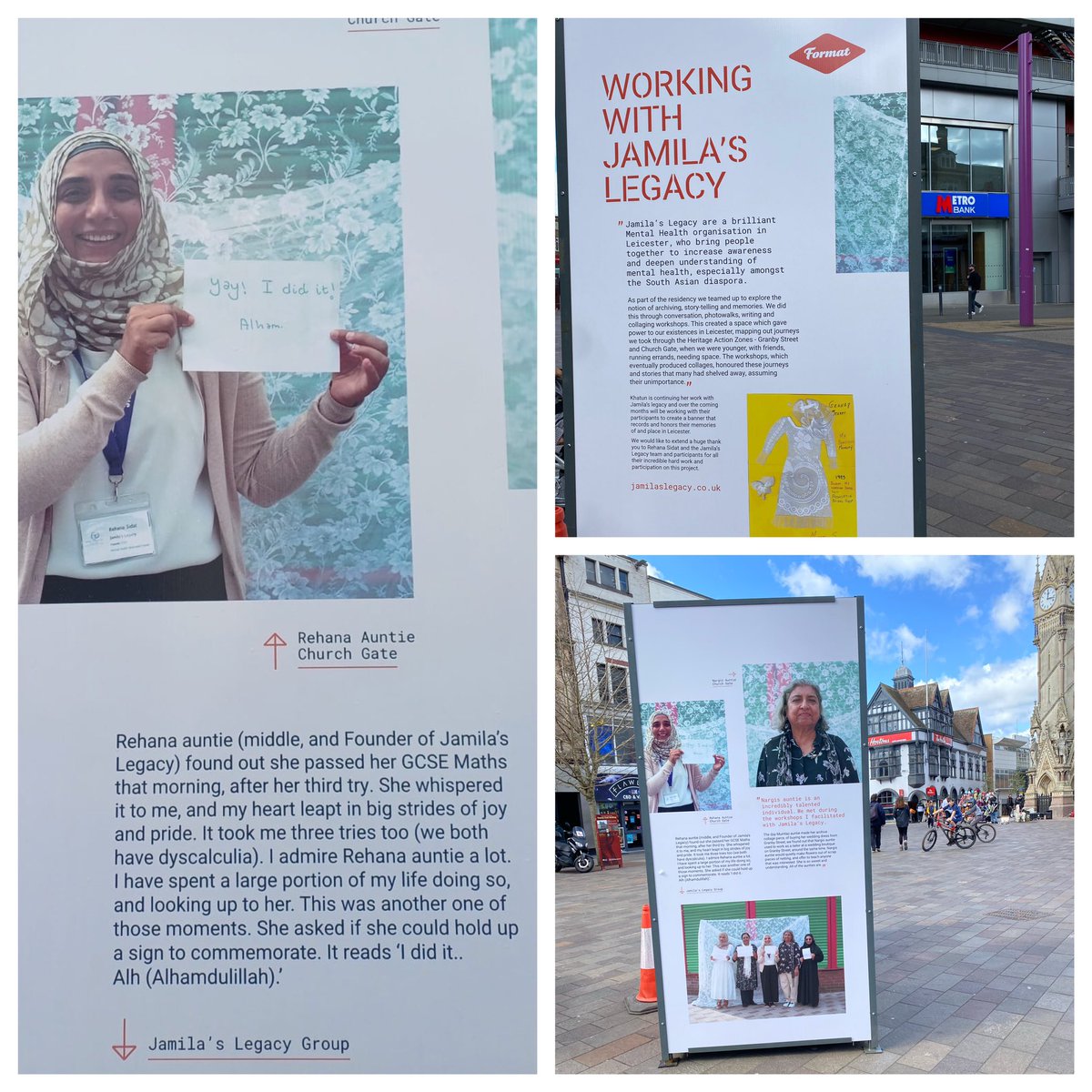 As we reach the end of #neurodiversitycelebrationweek we celebrate a very talented local artist Khatun that @jamilaslegacy are collaborating with. The Women’s Mental Health Wellbeing Project are working with Resident Artist Khatun on a heritage project #dyslexia @ray_4_peace