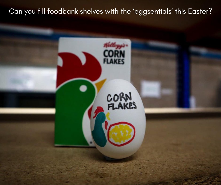 When you give an ‘eggsential’ this Easter, you are making a difference 🥚 Thank you for everything you do to ensure everyone in Edinburgh gets the essentials and the advice they need when they are forced to turn to the foodbank 💚 Dedicate a virtual egg: visufund.com/help-your-loca…