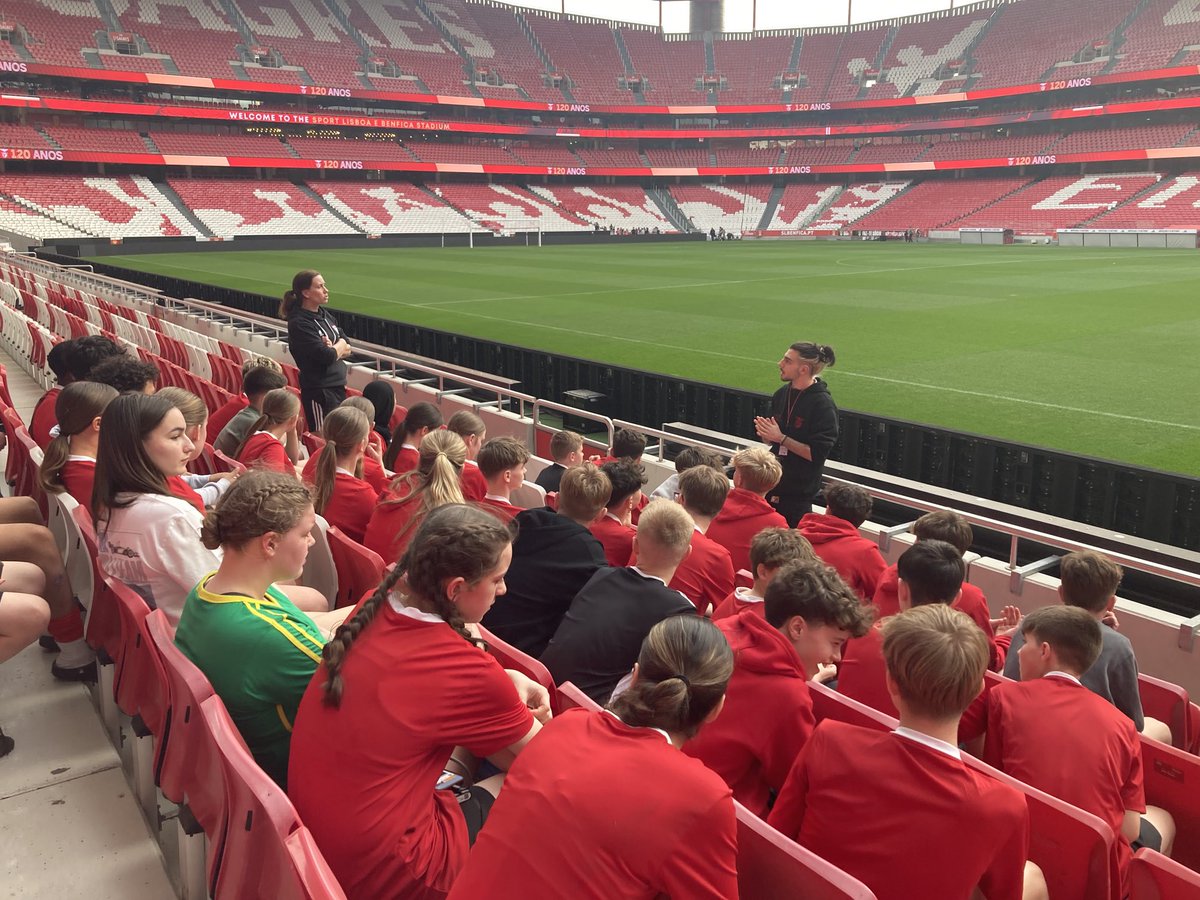 RushcliffePE's tweet image. Benfica stadium tour 🦅