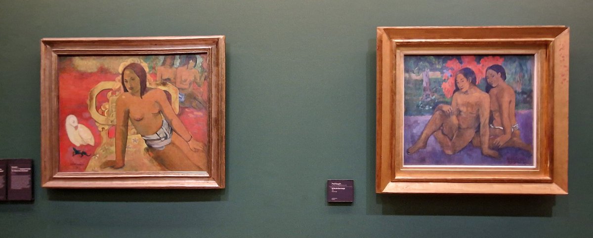 Cuando abandonó París para ir a Tahití
en 1891, Gauguin trataba de alejarse de la vida civilizada occidental para volver a conectar con su naturaleza original, lo que llamaba su "yo salvaje".