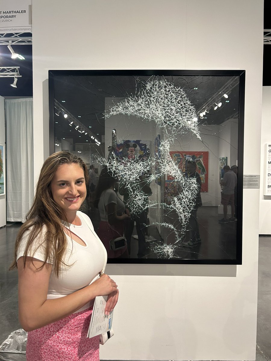 CLencheski's tweet photo. 🙏 @LencheskiLogan for t/ Palm Beach Modern Art invitation @artmiamifairs - had a blast, ❤️ seeing your passion for art is still 🔥! https://t.co/PgAdajV1iM