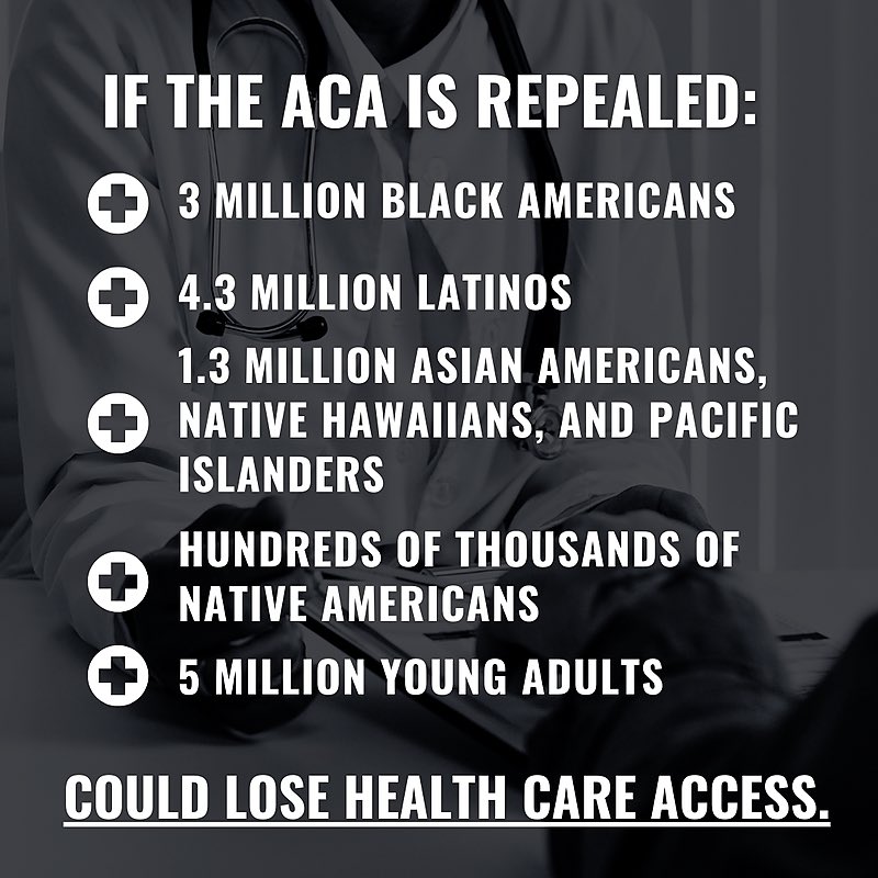 Thanks to the ACA, millions of people across the country can access the care they need. Trump wants to rip away that care and widen health equity gaps that the ACA helped fix. We can’t let him.