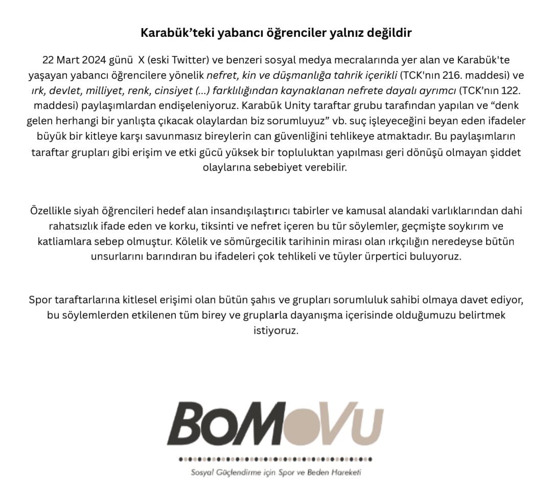 #Karabük’teki yabancı öğrenciler yalnız değildir!