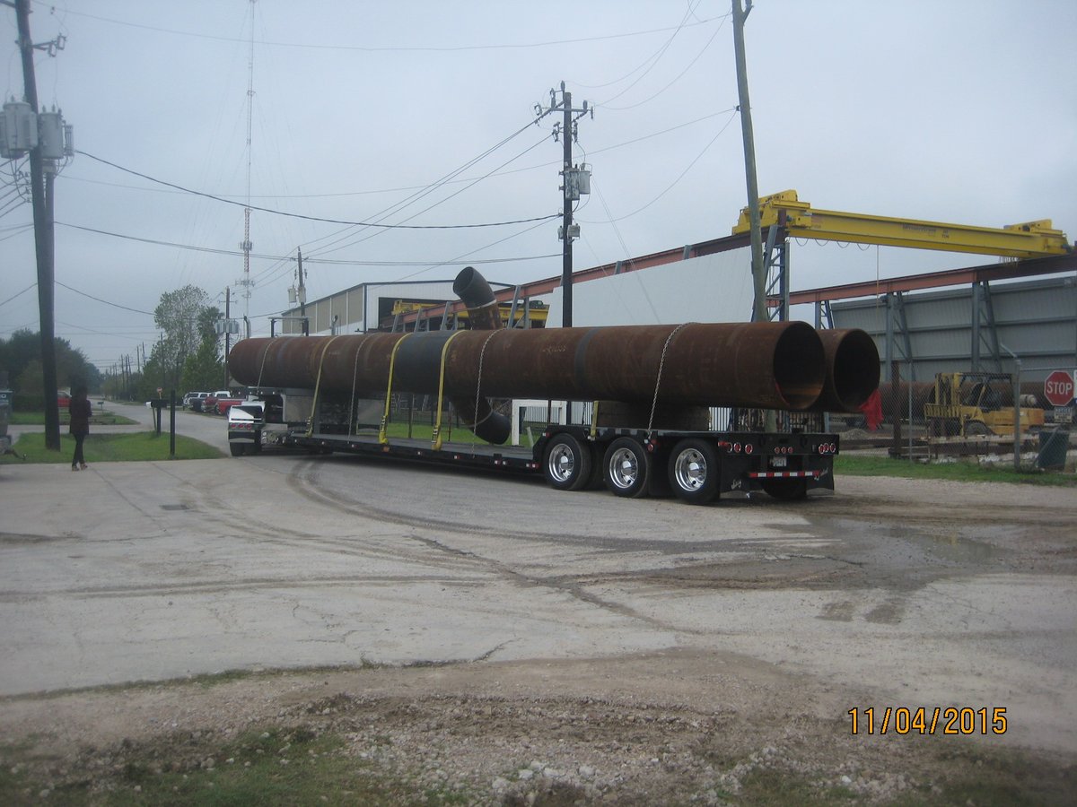 PrecisionF10002's tweet image. X70 pipe headers, fabricated in our shop and delivered to our customers jobsite

#pipespool #pipeheaders #X70pipespools