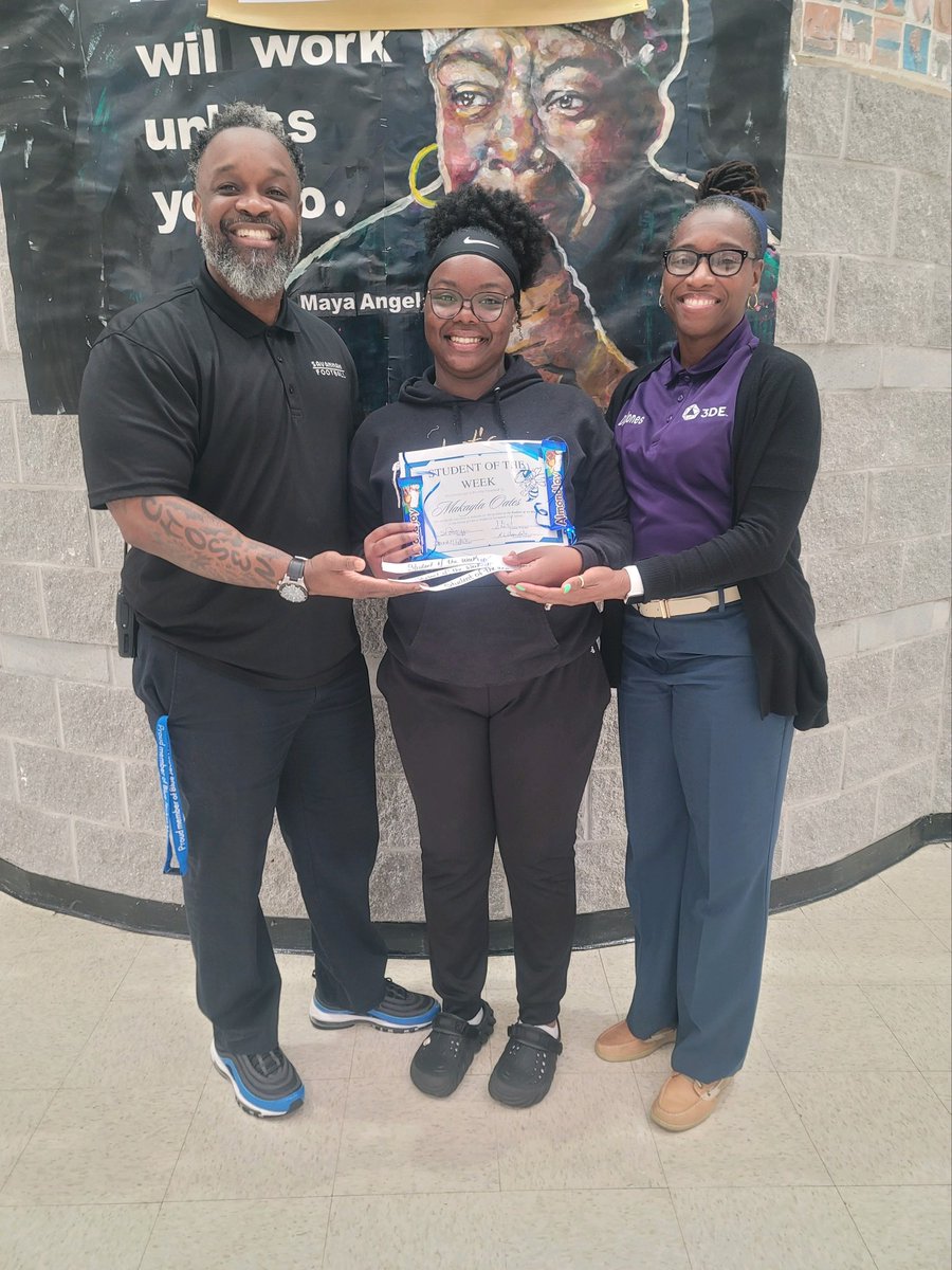 Student of the week in Blue Jacket Nation💙