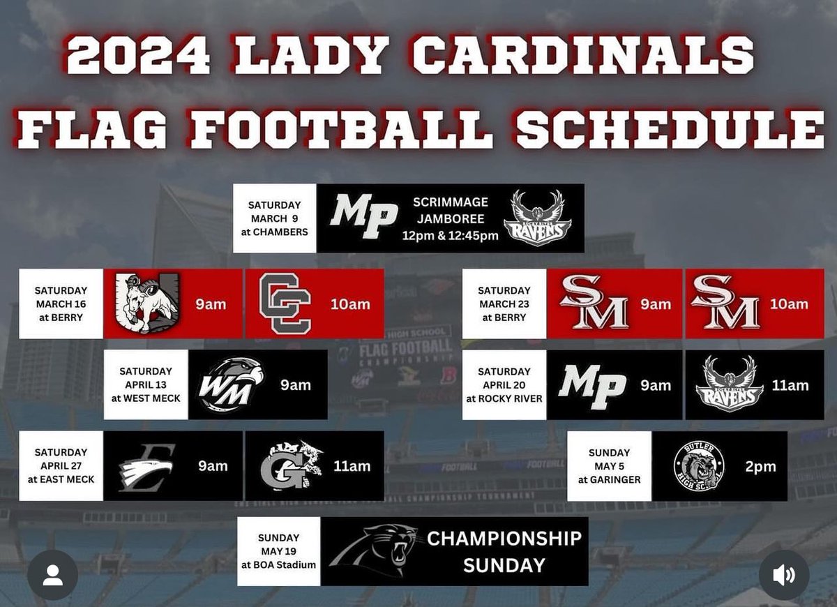 24 season schedule