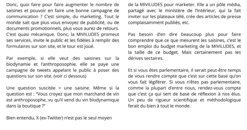ArchibaldMcEnd's tweet photo. @ramieldestgenys Notre nouvelle OIE SUPER DECHAINEE, Spécial loi(e) dérives sectaires est parue !
_ #Miviludes sur la biodynamie
_ #GEMPPI, Turquoise #Fecris c'est pas joli joli
https://t.co/wip91mHcqJ https://t.co/NzAF4YyytW