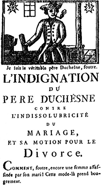 230 years ago today, the revolutionary pamphleteer and publisher Jacques Hébert was guillotined, aged just 36. He was most famous for his newspaper Le Père Duchesne, which appealed primarily to the poor. He has been called 'the Homer of filth' for his skill with vulgar language.