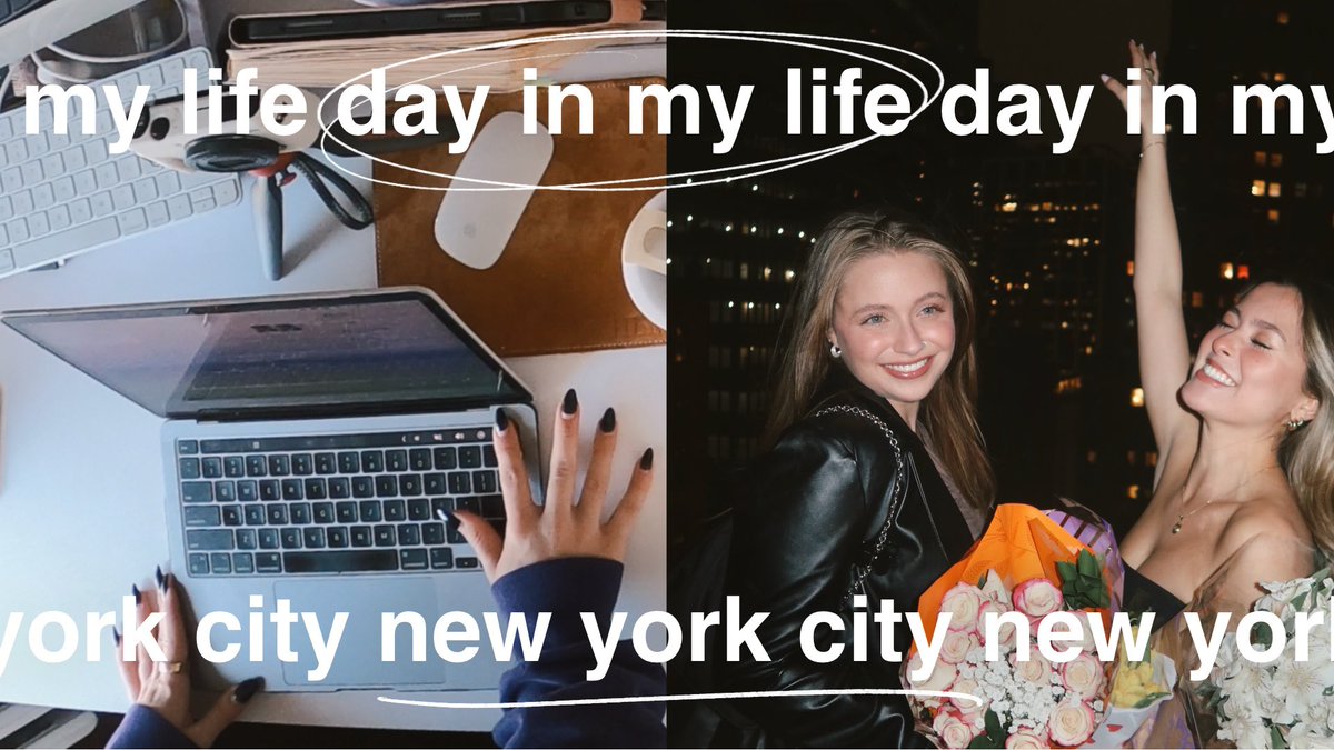 a day in my life in NYC in my 20s -- work & play youtu.be/MOlwNAB6cQo?si… via @YouTube