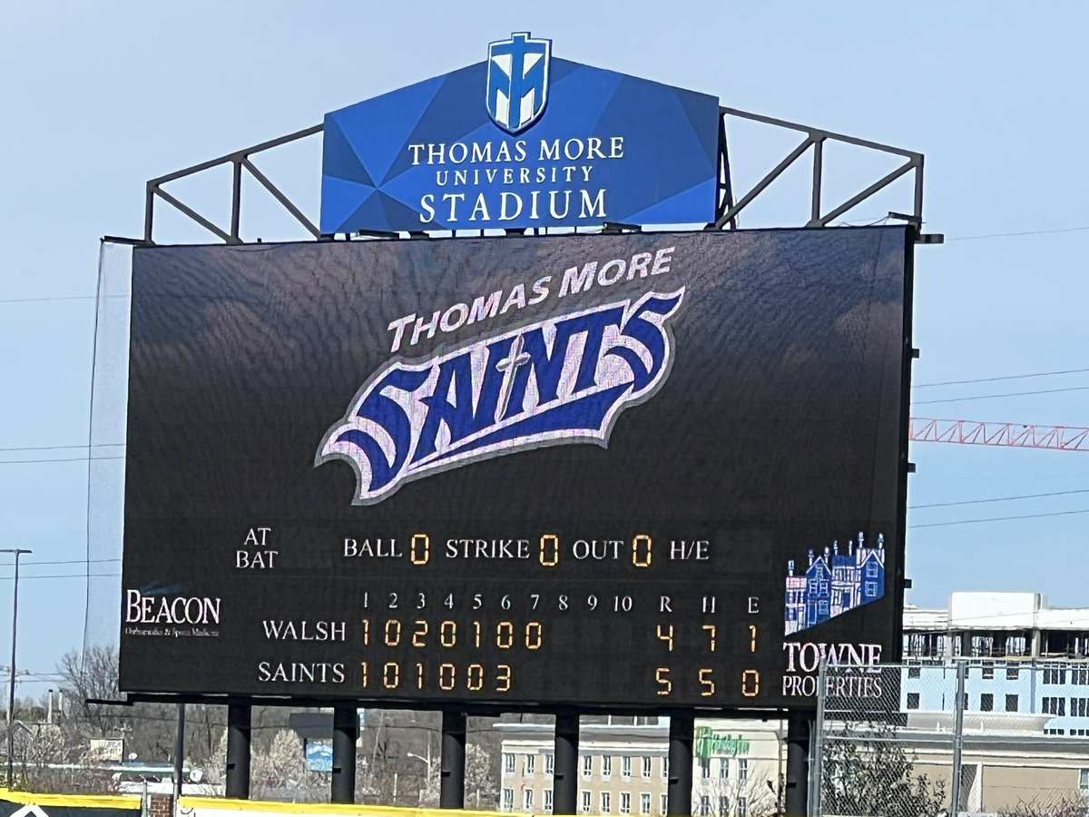 Cavs drop game 3 of the series 5-4. The game 4 finale starts at 2:30. Freshman RHP <a href="/_chadharper_/">Chad harper</a> gets the ball. 
#SwordsUp⚔️