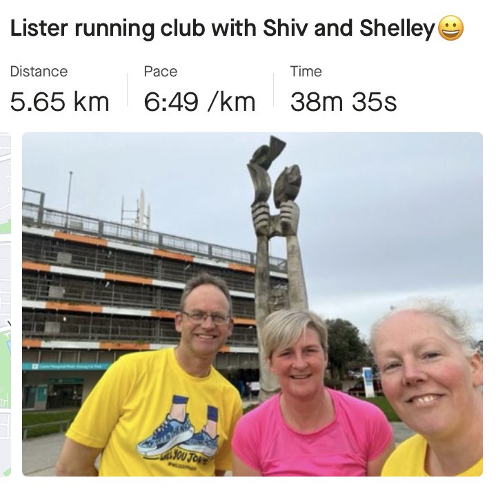 A week of mixed weather but great to get out and bag some #NHS1000miles Highlight of the week was running with Shiv and Shelley @enherts Big shout out to Jasmin Paris for the #BarkleyMarathons race - amazing 100 mile run and first female finisher 😀