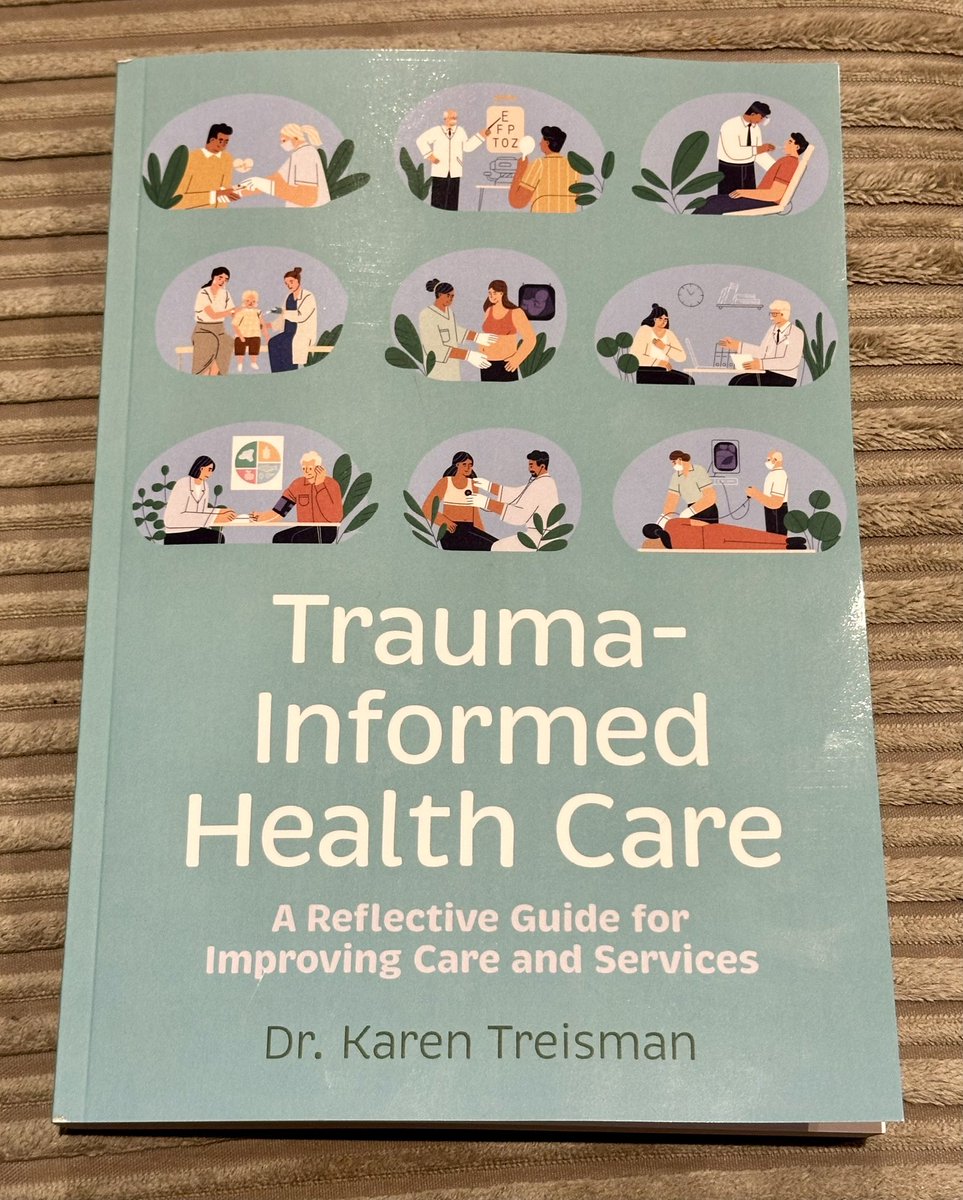 dr_treisman's tweet photo. Contents pages from new trauma informed healthcare book. A little flavour  of what’s inside https://t.co/FBorbfV2qF