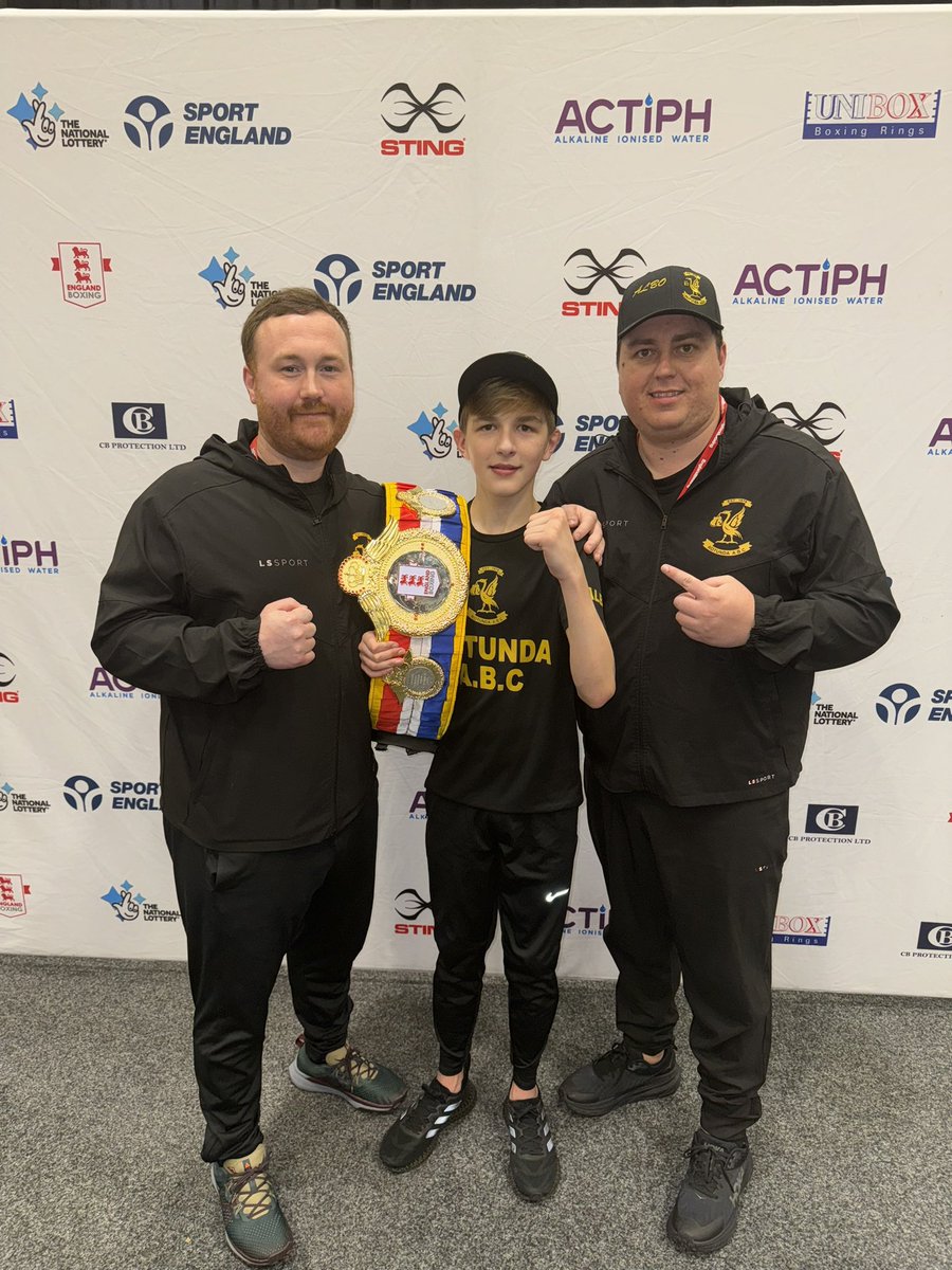 Well done to Jamie Preston winning the Junior national title ⚫️🟡
#HomeOfChampions <a href="/Rotunda_abc/">Rotunda ABC</a>