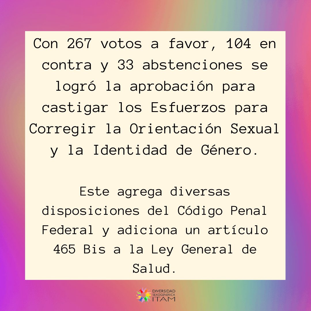 diversidad sexogenérica itam 🏳️‍⚧️🏳️‍🌈 tweet media