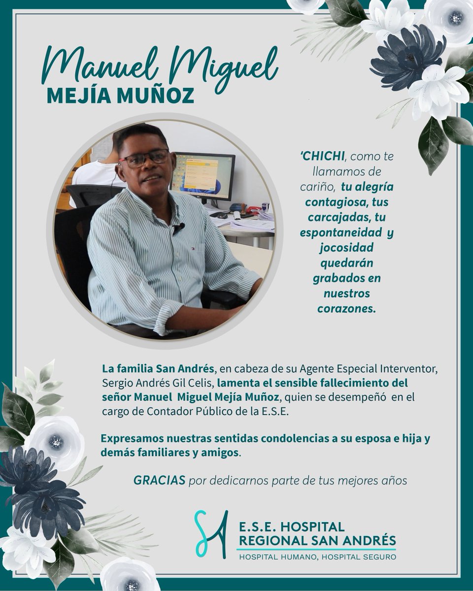 HrsaChiriguana's tweet photo. #HRSATeInforma🗣️ | 'Chichi', como te llamamos de cariño, tu alegría contagiosa, tus carcajadas, tu espontaneidad y jocosidad quedarán grabados en nuestros corazones.
GRACIAS por dedicarnos parte de tus mejores años. https://t.co/ARp7CYUNv2