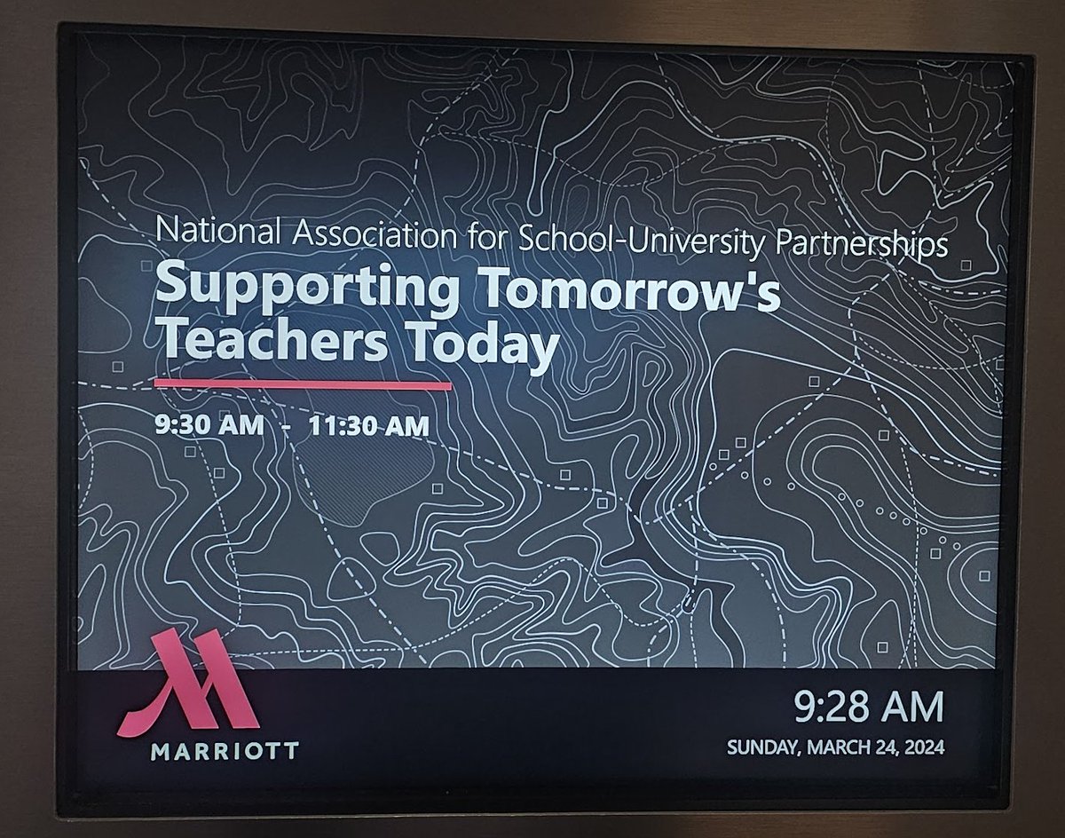 aj_adgerson's tweet photo. Today, I enjoyed facilitating a two-hour #NASUP Extended Practitioner Workshop called, Supporting Tomorrow’s Teachers Today: A Workshop on Inclusivity in Teacher Preparation, with 13 participants who work directly with preservice teachers. #NASUP2024 #magicalcollaborations https://t.co/pGrxSb32o1