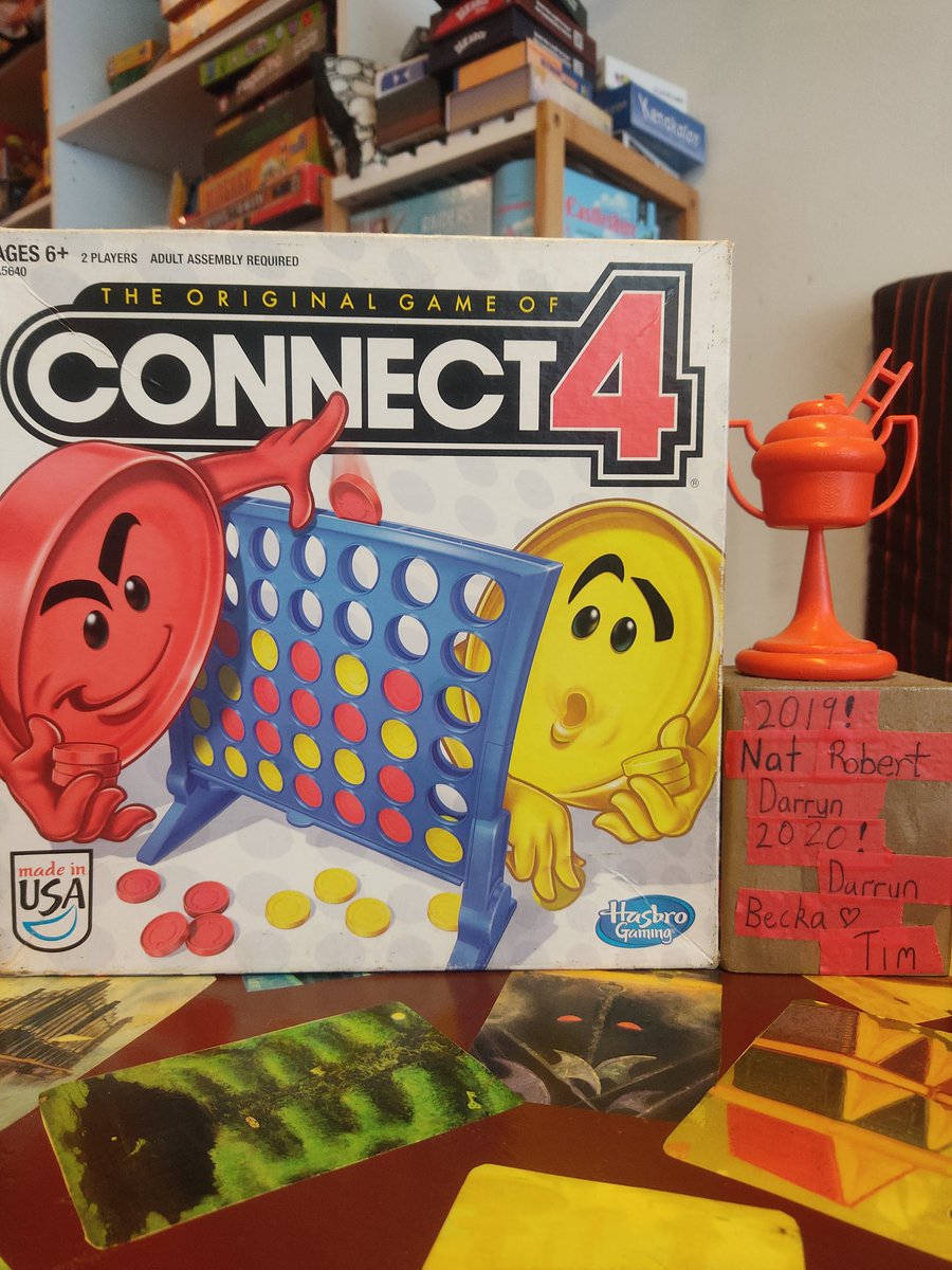 CakesnLadders's tweet photo. Four days until International TableTop Day @cakesnladders and despite the name we're actually having three days worth of events.

Starting off with a #quiznight on Friday

Who guessed we'd use Connect 4 for day four of our countdown? https://t.co/BDZIiOnnz5