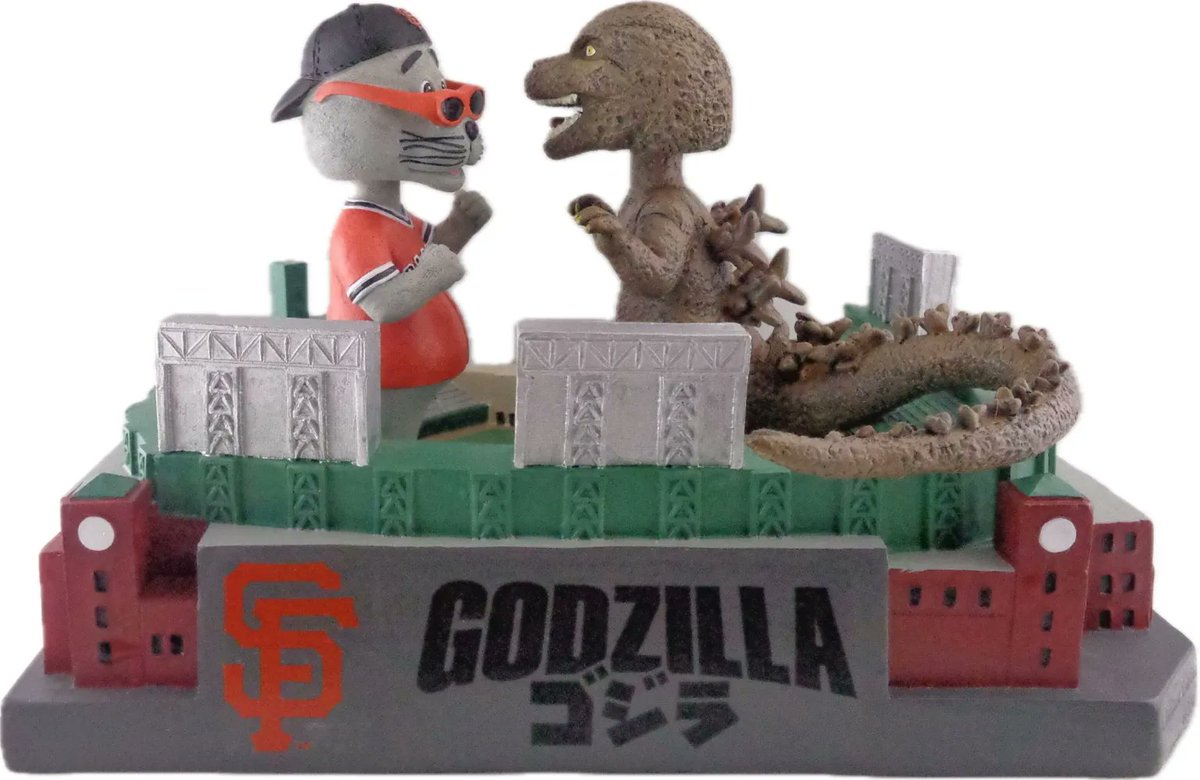 Toho is partnering with the San Francisco Giants for a Godzilla VIP experience at Oracle Park on May 17th
