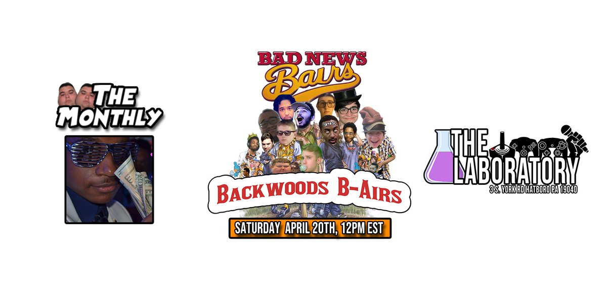 2 big #SSBU events incoming @TheGamingLab_ this April 4.6.24 - Spring Arcadian - start.gg/phillyultimate… 4.20.24 - Bad News B-Airs IV: Backwoods B-Airs 2 - start.gg/badnewsbairs you don't want to miss either. make sure to pre-register