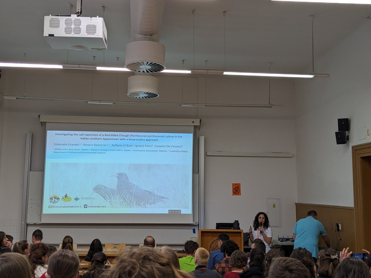 I am so happy to have presented our work on the Red-billed chough at the #EOUfledglings2024 in Prague and shared interesting talks with so many young researchers! 
Can't wait to meet all of you again at the next conference!