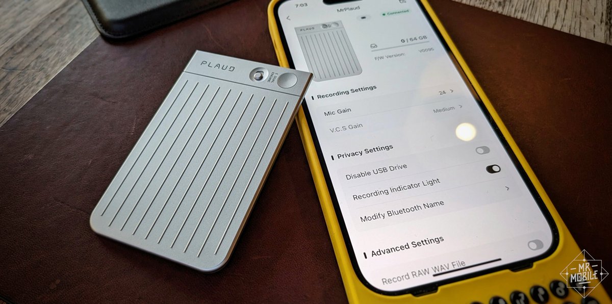 The Plaud Note is a credit card-sized recorder that uses ChatGPT to transcribe your memos. It's beautiful, tiny and dead-simple to operate – but like most 'AI' products, the question is: 'couldn't this just be an app?' Review at 4pm ET on @theMrMobile! youtu.be/WKKoJUqkcKg