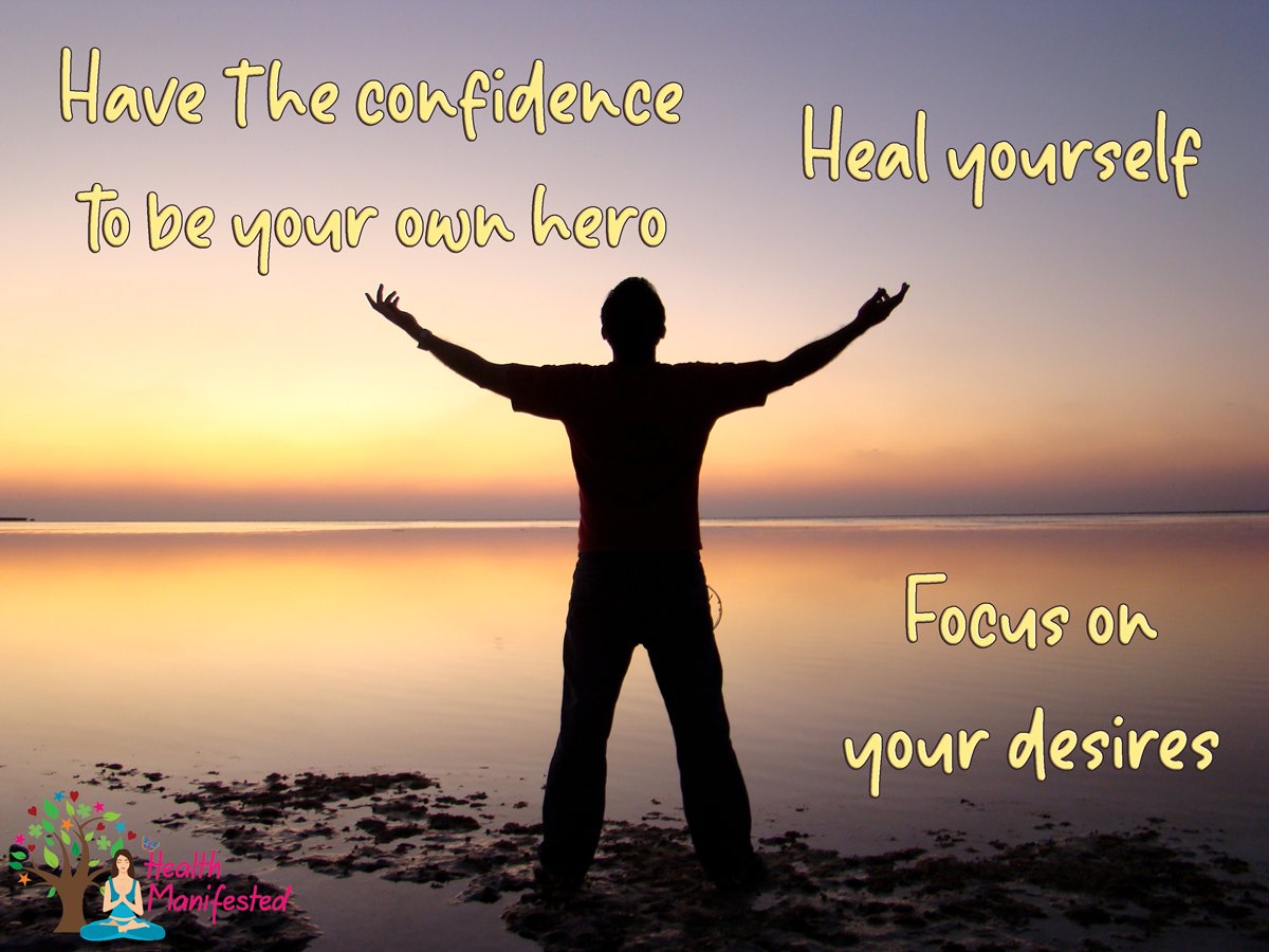 Have the confidence to be your own hero.  Heal yourself.  Focus on your desires. 

@health_manifest #love #happy #heal #confidence #hero #focus #desires #loveyourself #empower #goals #selfworth #selfesteem #health #empowerment #happiness #dreambig #dreams #createyourlife