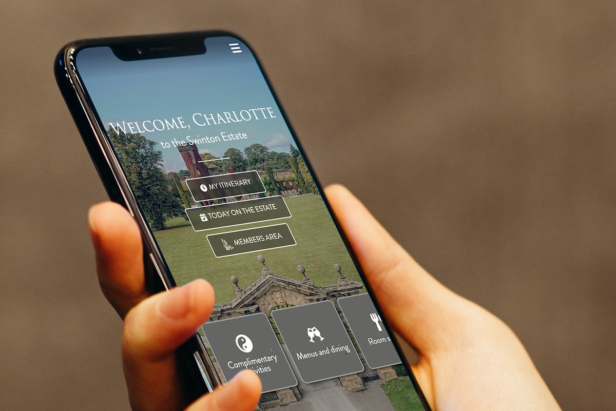 The Swinton Estate app - your key to unlocking everything Swinton Estate has to offer! Download now from the App Store and Google Play. Visit: ow.ly/kj2q50QrKQN