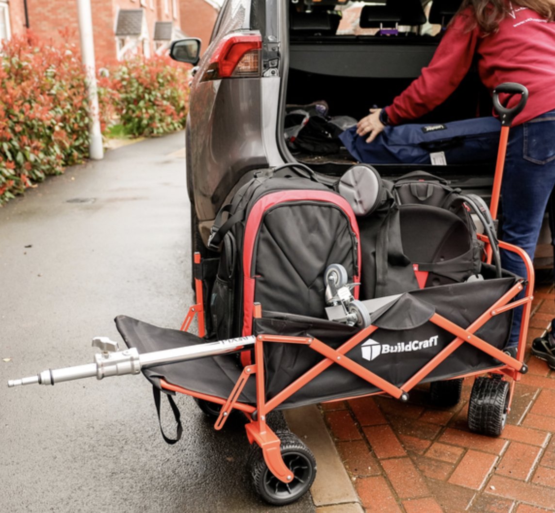 BuildCraftTools's tweet image. The BuildCraft Heavy Duty folding Wagon, constructed with a strong steel frame, it can transport up to 100 KG, while the thickened 600D fabric provides maximum tear resistance.
buildcrafttools.co.uk/outdoor/
#garden #diy #home #truck