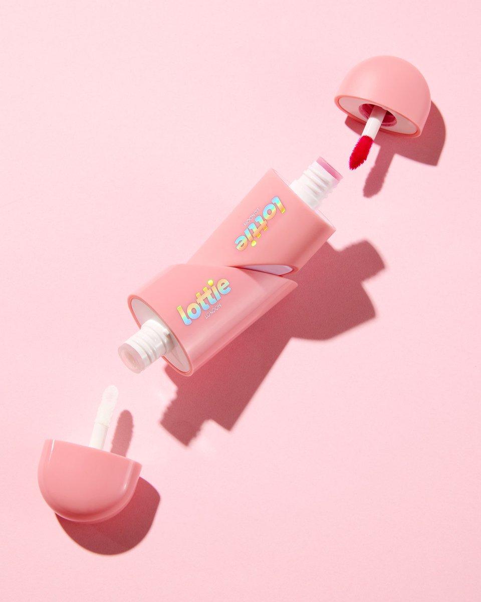 twisted Heart Duo Heart Lip Tint &amp; Gloss is the ultimate lip-loving duo of gloss and colour 🥰💋

#lottie #lottielondon