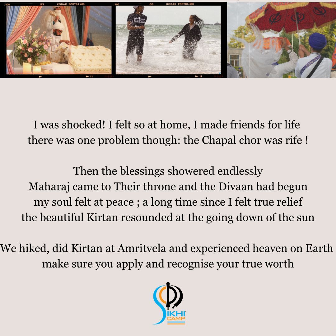 Are you applying to your first BOSS camp? 😎 Don’t know what to expect? Have a read of this short poem one of our campers wrote!😊 We welcome hundreds of campers each year who come nervous yet excited and leave feeling rejuvenated 🌐 sikhicamp.org