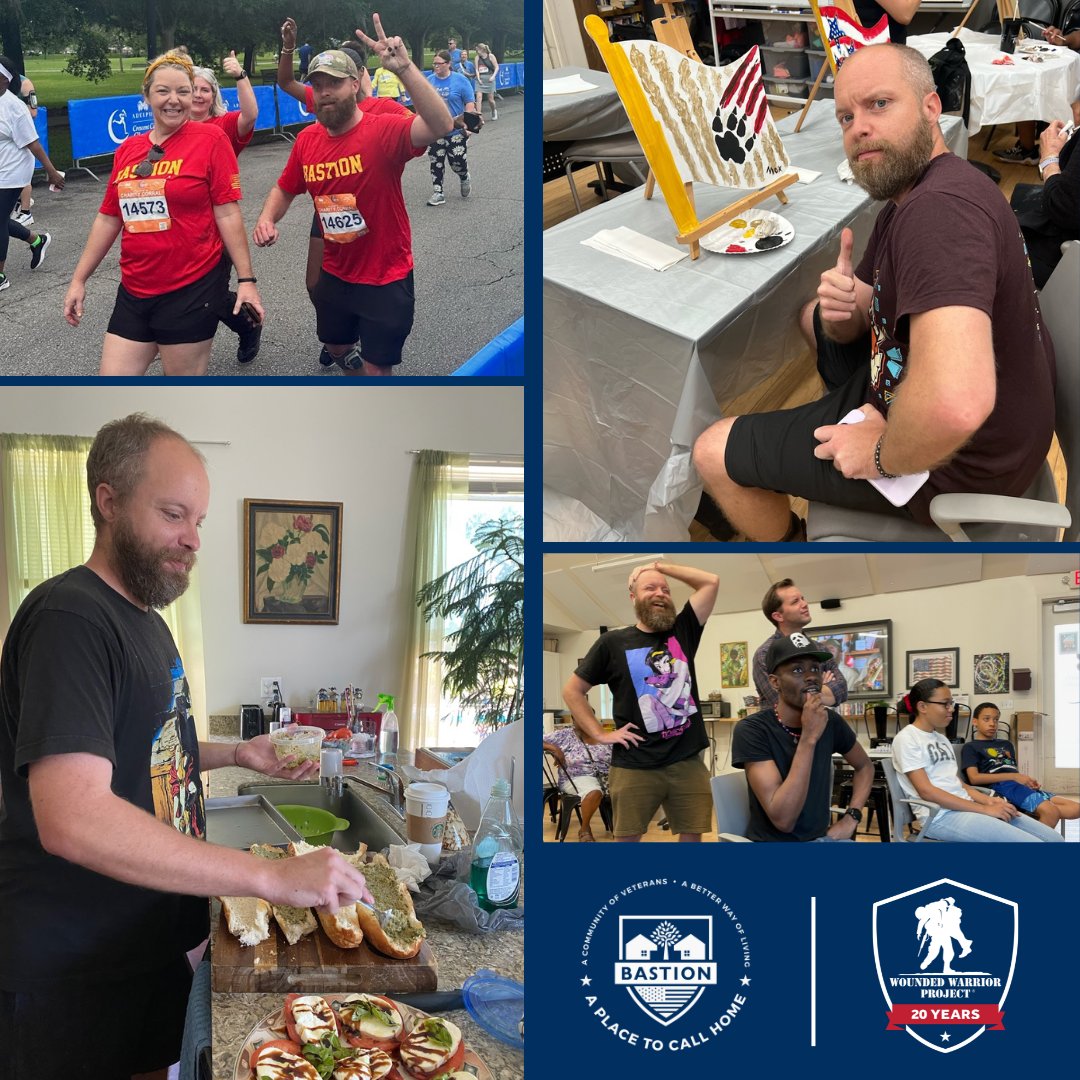 Army veteran Tyler Smith discovered his passion for art and cooking while at @Bastion_Nola, a community for veterans living with TBI and other neurological conditions and WWP community partner. There, Tyler regained his independence while getting care. wwp.news/43FGdLX