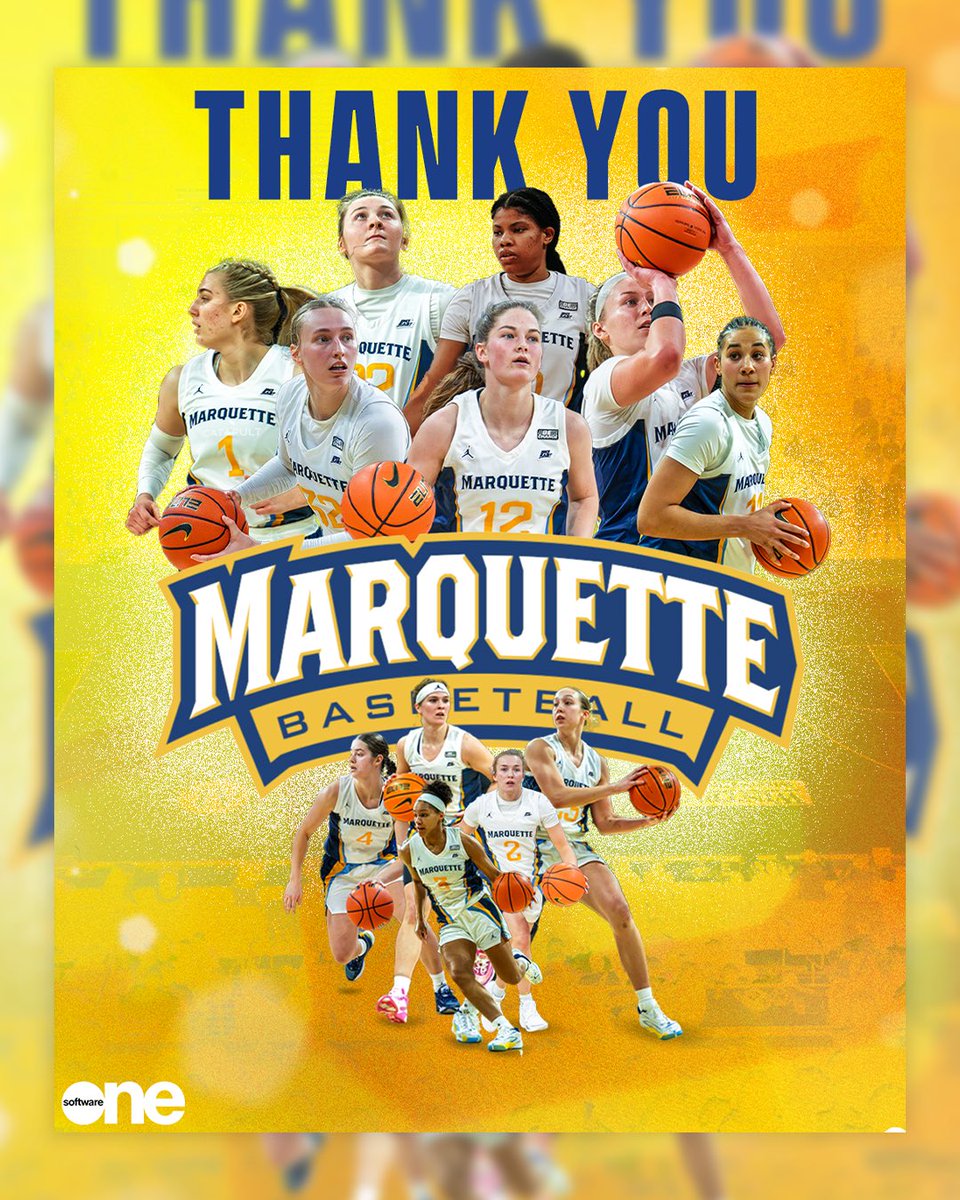 Thank you Marquette Nation! 💙💛🩵