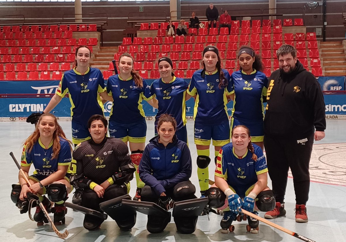 🔵🟡 RESULTAT 🔵🟡

#2aCat 2-2 @cpmanresahoquei

#Igualada #IFHCP #EsportFemení #HoqueiPatins #baseIFHCP