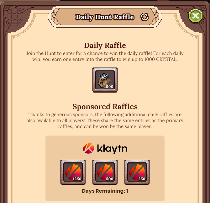 Get those Boar & Bocs taken care of ASAP! 

1 MORE DAY FOR $KLAY HUNT RAFFLE!

@DeFiKingdoms x @klaytn_official