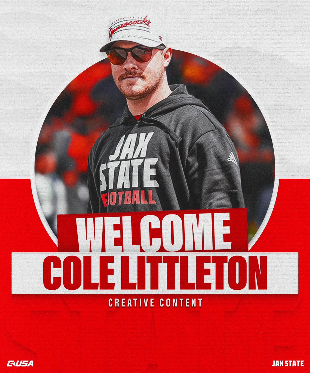 Welcome Michael Lombardo and Cole Littleton to the Jax State Football Family‼️

<a href="/LittletonCole/">Cole Littleton</a> 

#HardEdge | #EarnSuccess