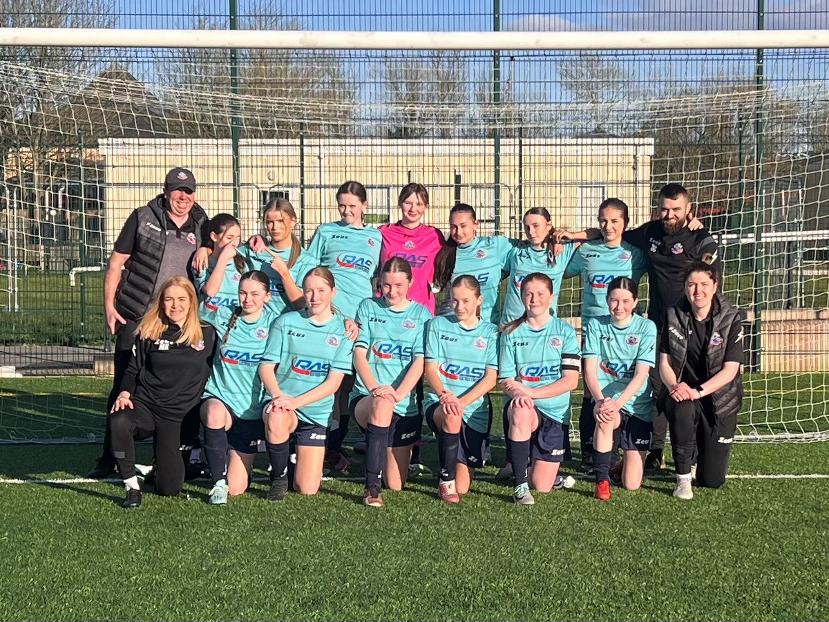 Congratulations to our Under 14s who have booked their spot in the SWWGL League Cup Final today after a 4-1 against Barry Town Utd Blues! Well done Girls 👏🏻 #UpTheCade 💙❤️