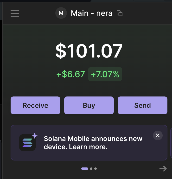 sol_nera's tweet photo. Starting my 100$ --> 1000$ challenge 

First time doing this, let's see how it goes 😶

Will make my own plays and follow the ones from @WafflesDAO &amp; @cryptowasta https://t.co/HfuP1h1FsF
