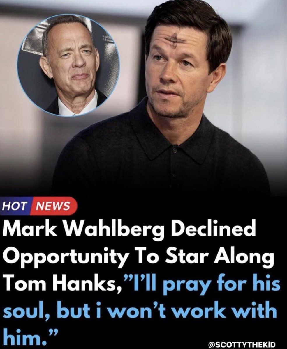 <a href="/MattWallace888/">Matt Wallace</a> Everyone wondering Why wouldn’t Mark Wahlberg work with Tom Hanks, he’s legit a legend.

We all know the answer to that