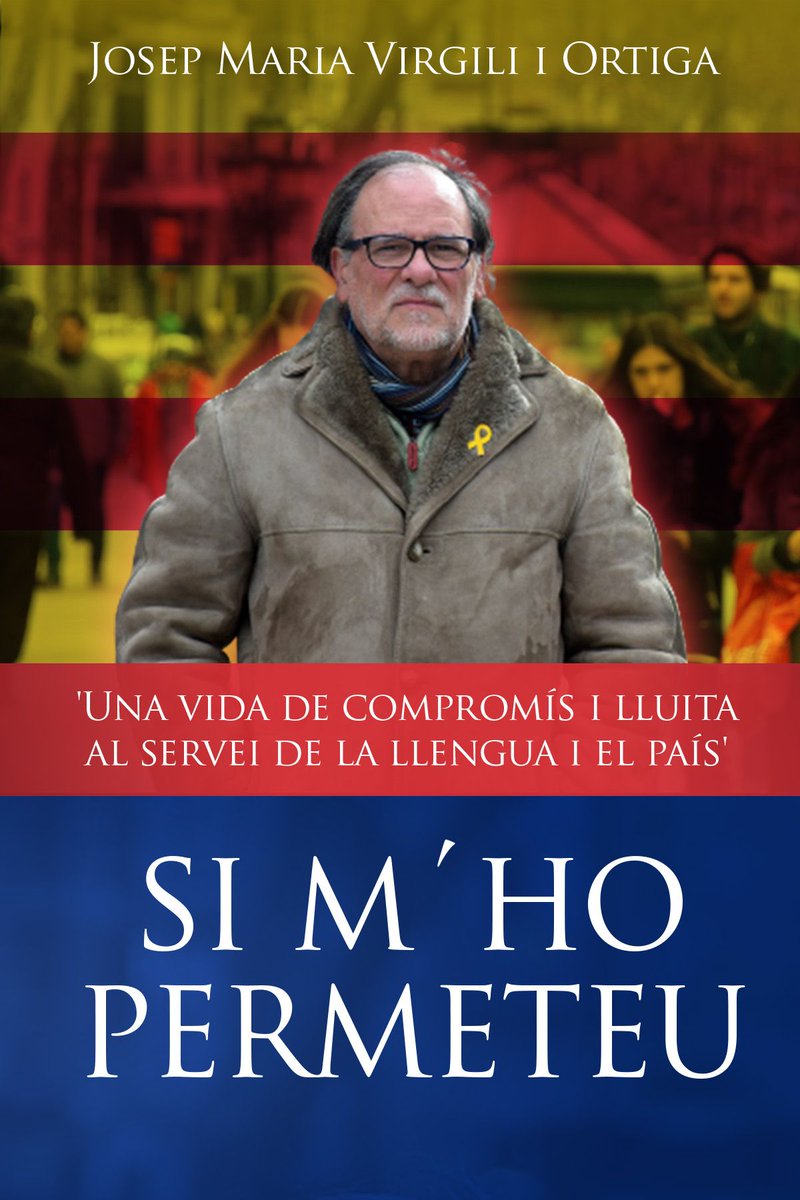 Virgili7's tweet photo. Tinc el goig  de fer-vos saber que demà dilluns, dia 25, m'entrevistaran a l'espai “Els Matins” de TV3 per parlar del llibre que he fet. És previst que sigui a les 10 hores i 10 minuts. https://t.co/YG97tx8PsG