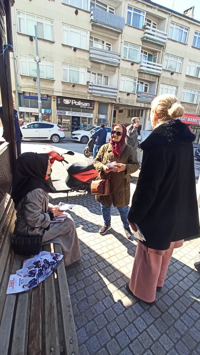 BTP Kadınları her gün sahada! Ekonomik krizin had safhada olduğu, çocuklarımızın geleceğini yok eden siyasilere karşı duruyoruz. Ekonomik güçlüklerin altında ezilmeyen, hayal kuran ve geleceğe ümitle bakan nesiller için yılmadan çalışıyoruz.

#btp #bursa #yerelseçimler #kadın