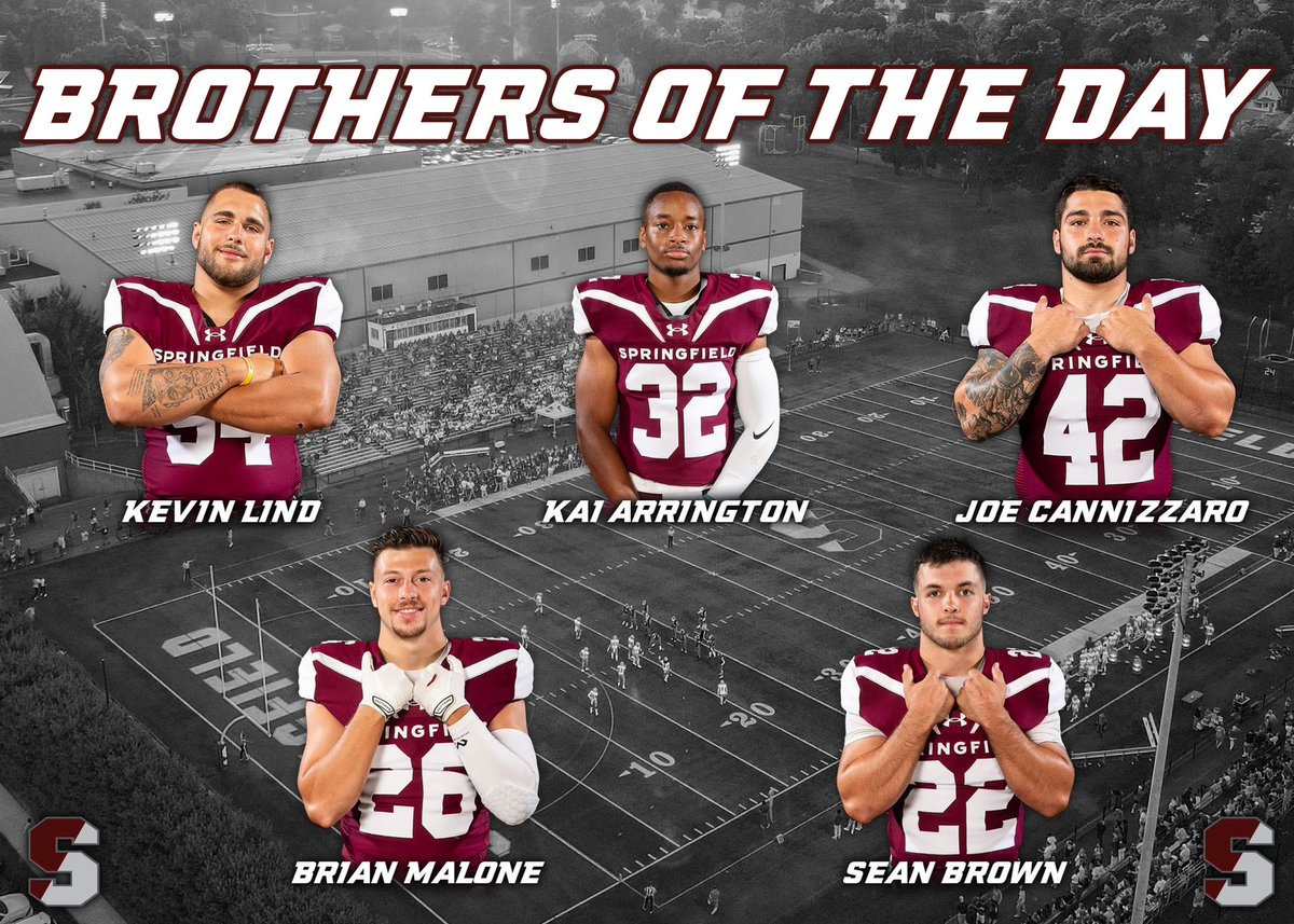 Congratulations to Kevin, Kai, Joe, Brian, and Sean for EARNING Brothers of The Day for our last practice‼️ All of these guys gave everything they had every single rep and showed great attitude & effort‼️🔻 #BOTD #LTBR