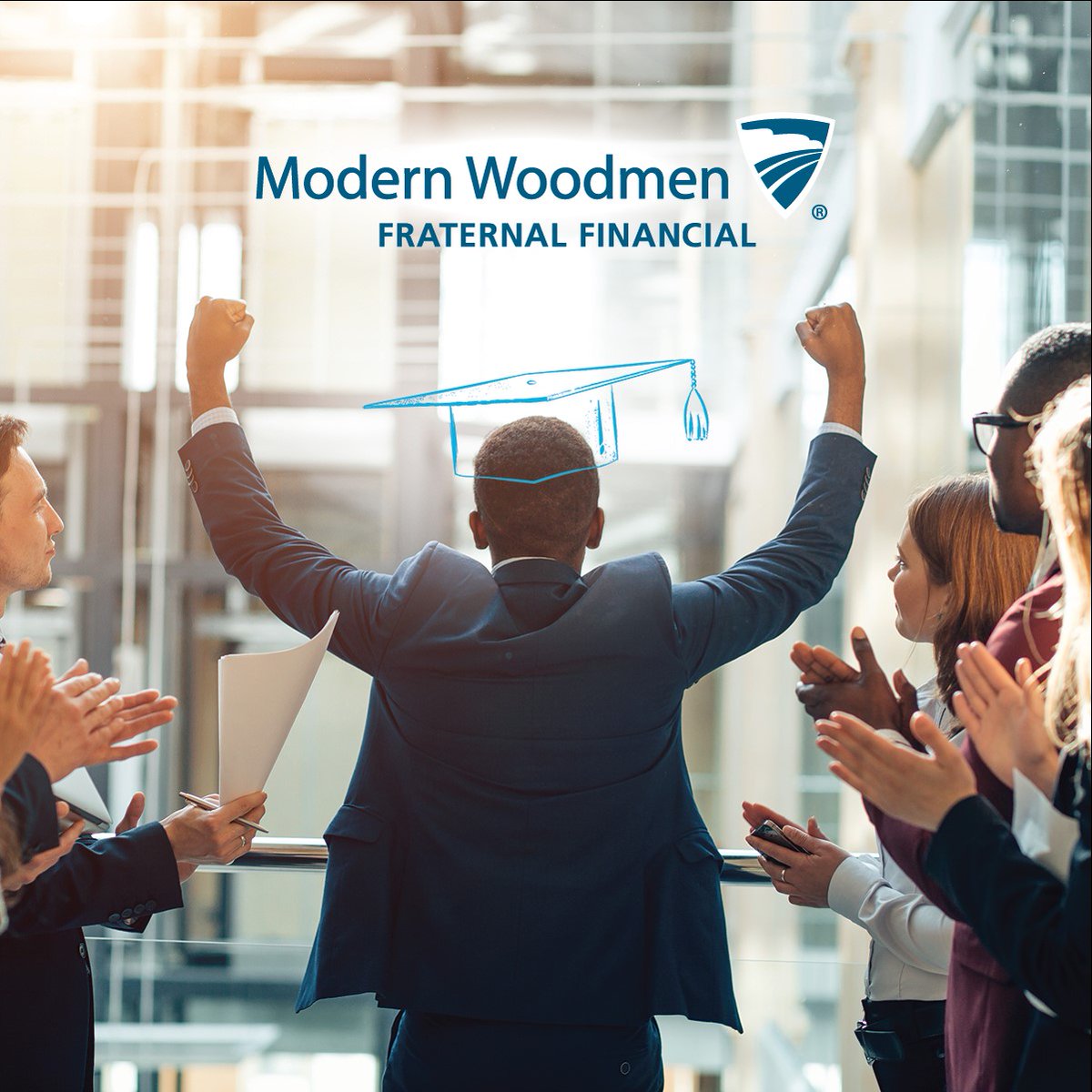 Walk the stage at graduation and into your new career. Modern Woodmen's the perfect place to start your career. From competitive benefits to supportive co-workers, you'll be on a path toward success. Learn more: bit.ly/3IPejTW