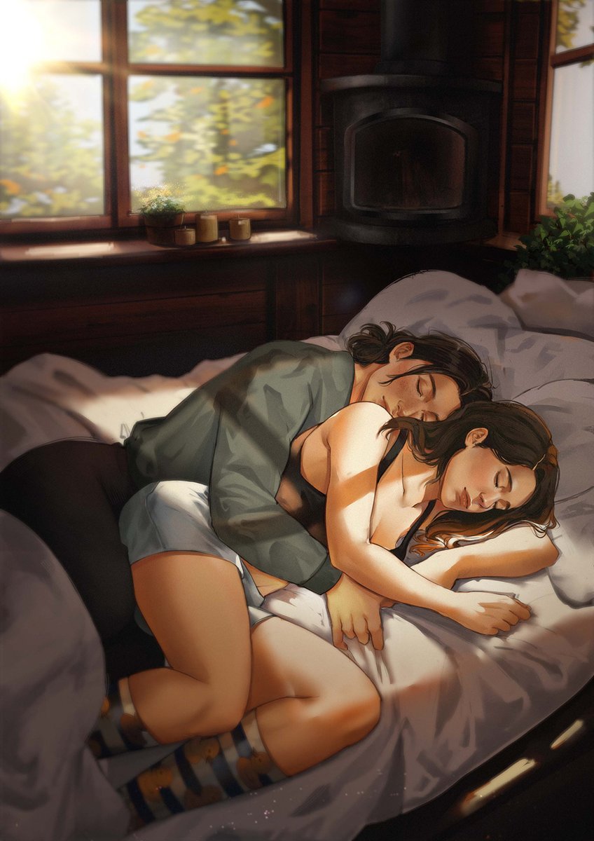 got the chance to commission the amazing @love98u this is a soft little cuddle from angels like you, when they were staying in the cabin i could not have asked for anything better, she gave me EXACTLY what i wanted, i'm so so happy with how it turned out🥰